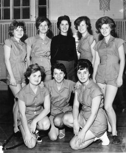 1962.x.x. - First Girls BasketBall Team